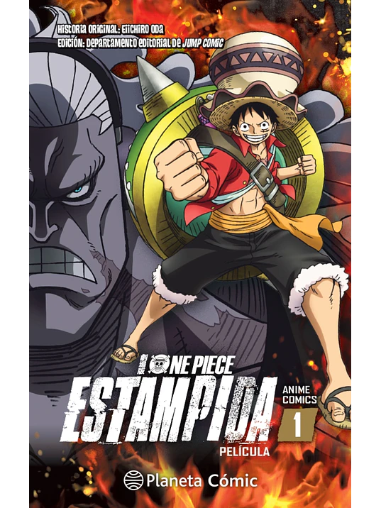 ONE PIECE ESTAMPIDA ANIME COMIC 01 COLOR - PLANETA 1