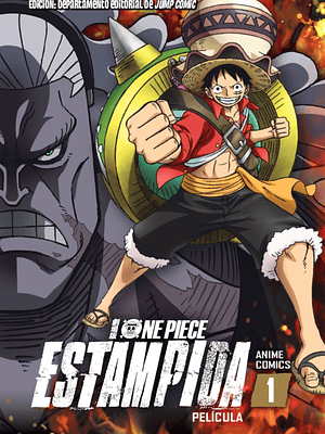 ONE PIECE ESTAMPIDA ANIME COMIC 01 COLOR - PLANETA