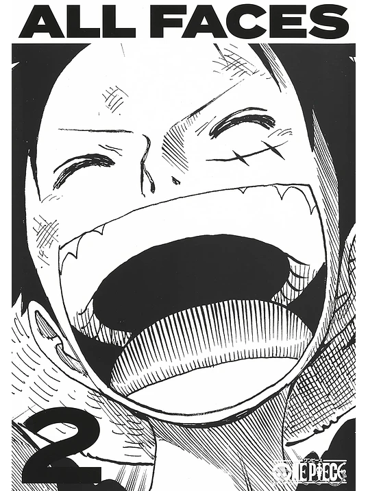ONE PIECE ALL FACES VOL. 2 - JAP”N 1