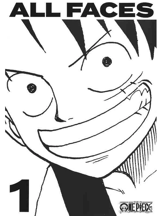 ONE PIECE ALL FACES VOL. 1 - JAP”N 1