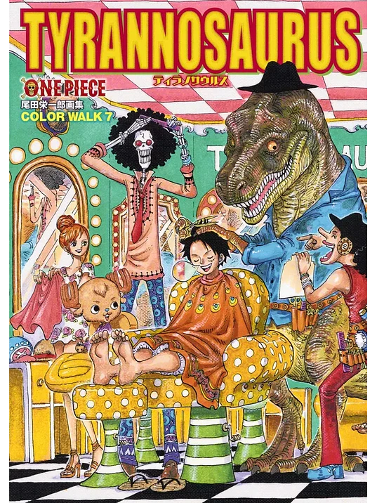 ONE PIECE COLOR WALK VOL. 7: TYRANNOSAURUS - JAP”N 1
