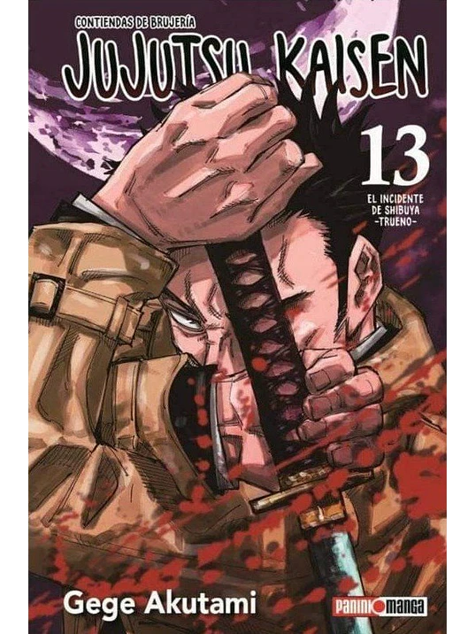 JUJUTSU KAISEN 13 - PANINI ARGENTINA 1