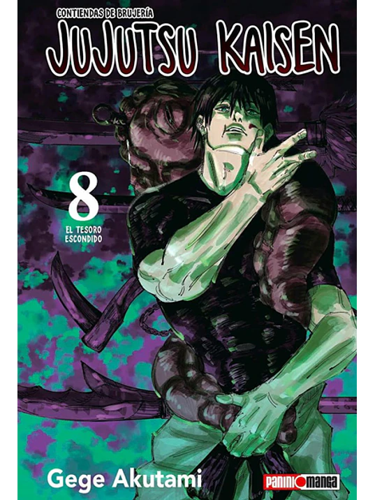 JUJUTSU KAISEN 08 - PANINI ARGENTINA 1
