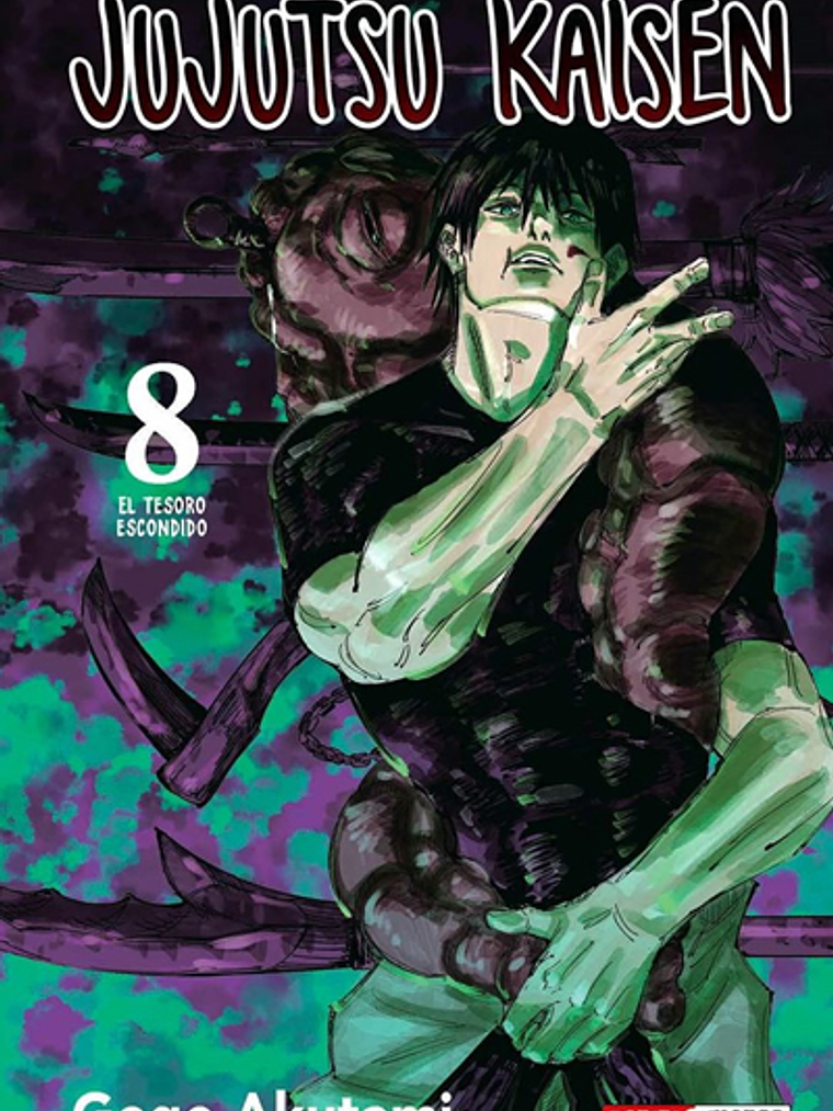 JUJUTSU KAISEN 08 - PANINI ARGENTINA 1