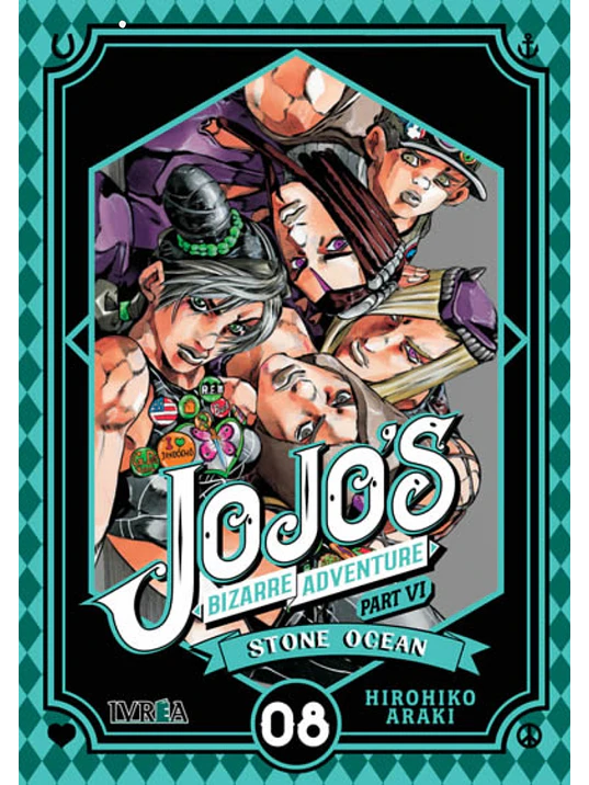 JOJOS BIZARRE ADVENTURES PARTE 6 STONE OCEAN - 08 - IVREA ARGENTINA 1