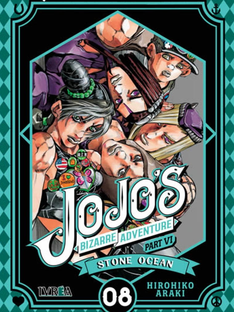 JOJOS BIZARRE ADVENTURES PARTE 6 STONE OCEAN - 08 - IVREA ARGENTINA 1
