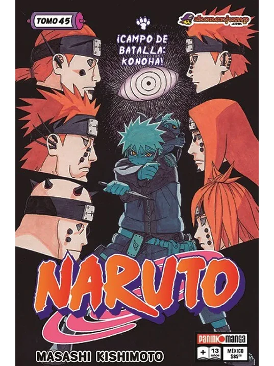 NARUTO 45 - PANINI ARGENTINA 1