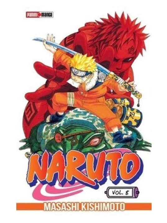 NARUTO 08 - PANINI ARGENTINA 1