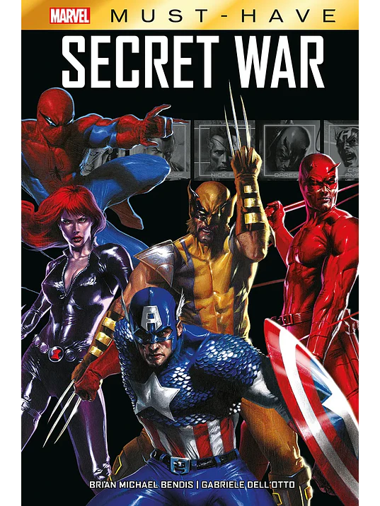 MARVEL MUST-HAVE. SECRET WAR - PANINI ESPANA 1