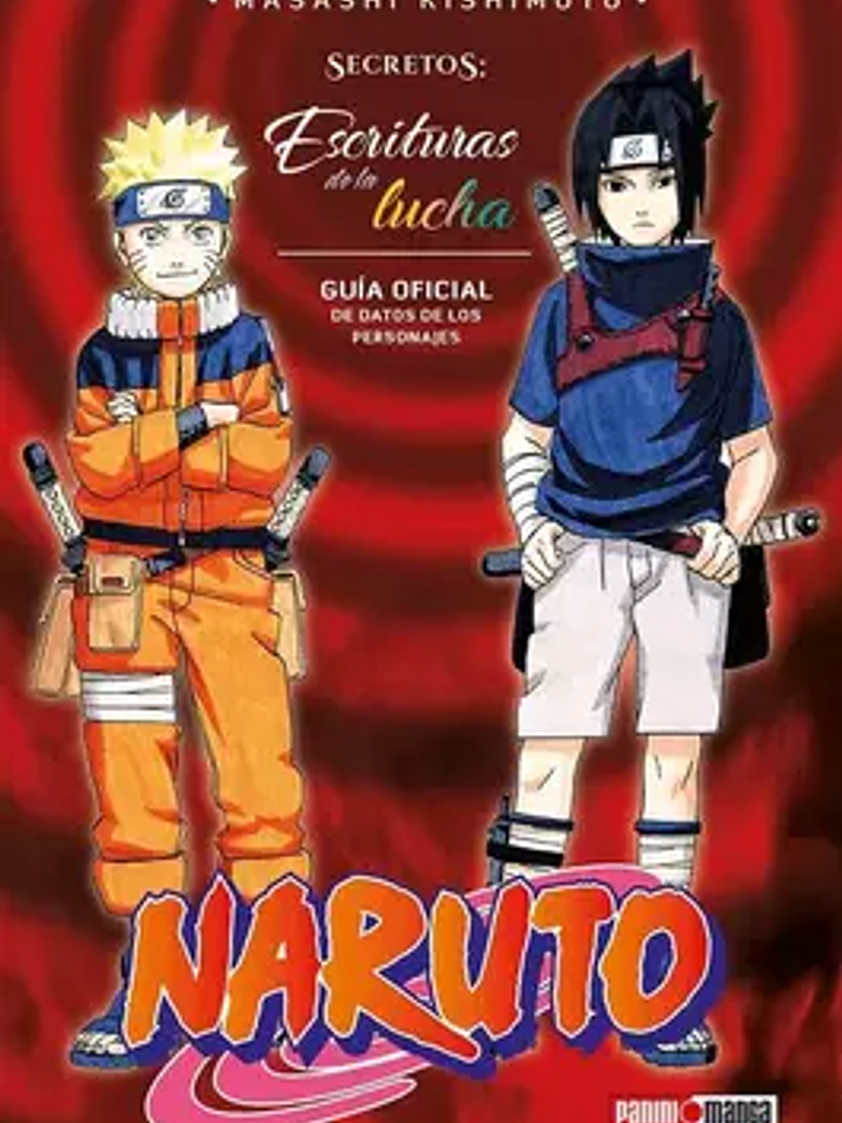 NARUTO SECRETOS: ESCRITURAS DE LA LUCHA - PANINI MEXICO 1