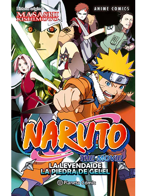 NARUTO LA LEYENDA DE LA PIEDRA GELEL THE MOVIE COLOR - PLANETA