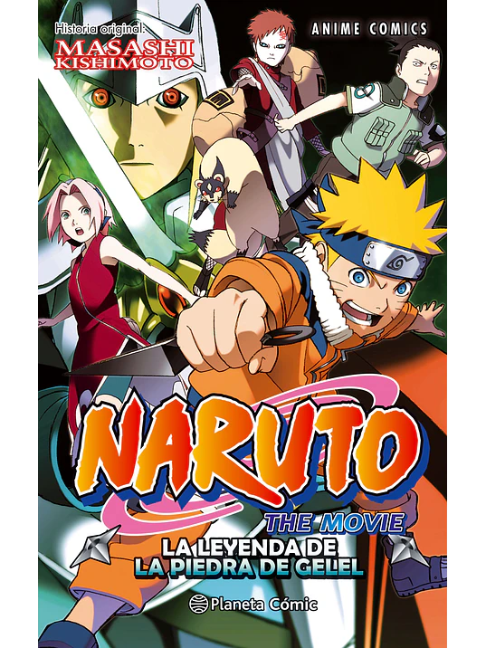 NARUTO LA LEYENDA DE LA PIEDRA GELEL THE MOVIE COLOR - PLANETA 1