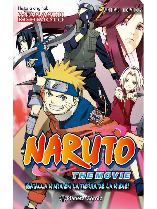 NARUTO BATALLA NINJA EN TIERRA DE NIEVE THE MOVIE COLOR - PLANETA 1