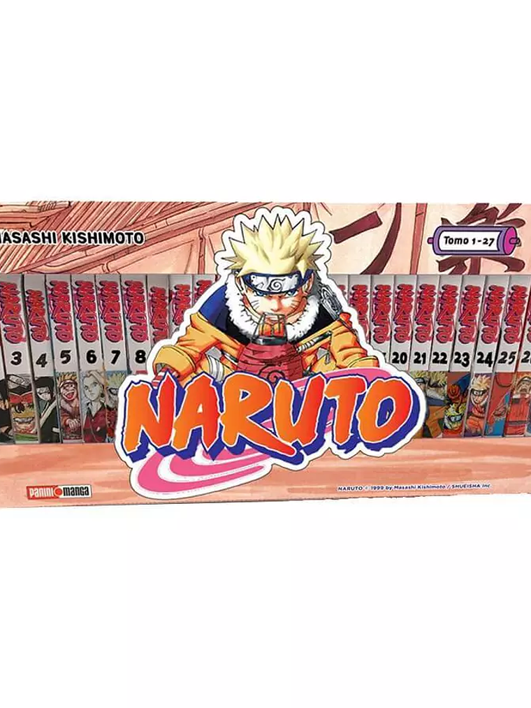 NARUTO BOXSET 01 - PANINI MEXICO 1
