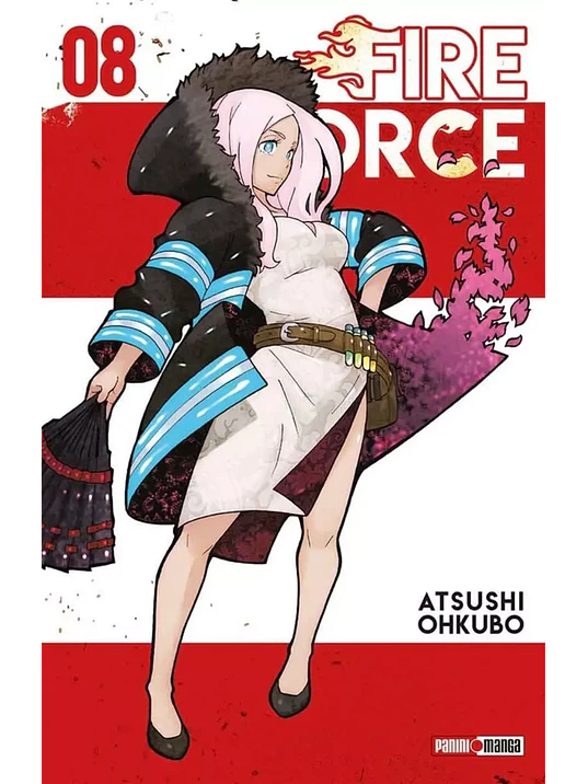 FIRE FORCE 08 - PANINI ARGENTINA 1