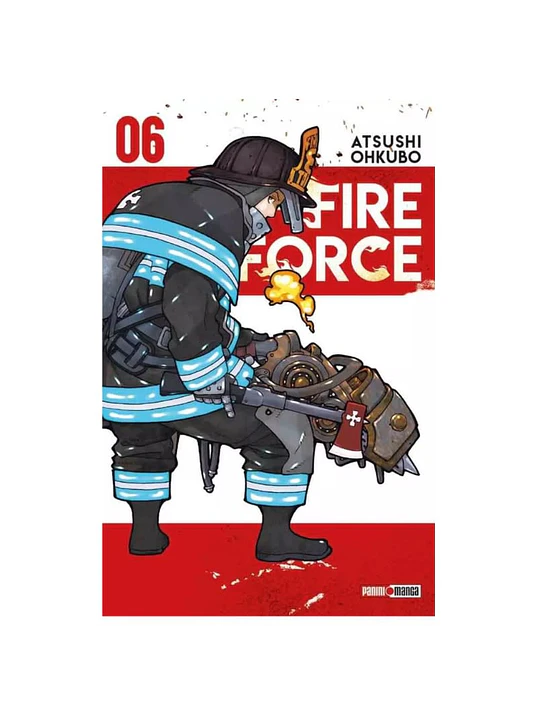FIRE FORCE 06 - PANINI ARGENTINA 1