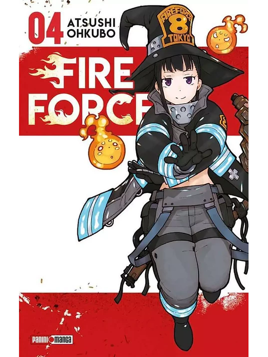 FIRE FORCE 04 - PANINI ARGENTINA 1