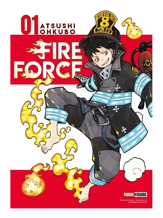 FIRE FORCE 01 - PANINI ARGENTINA 1