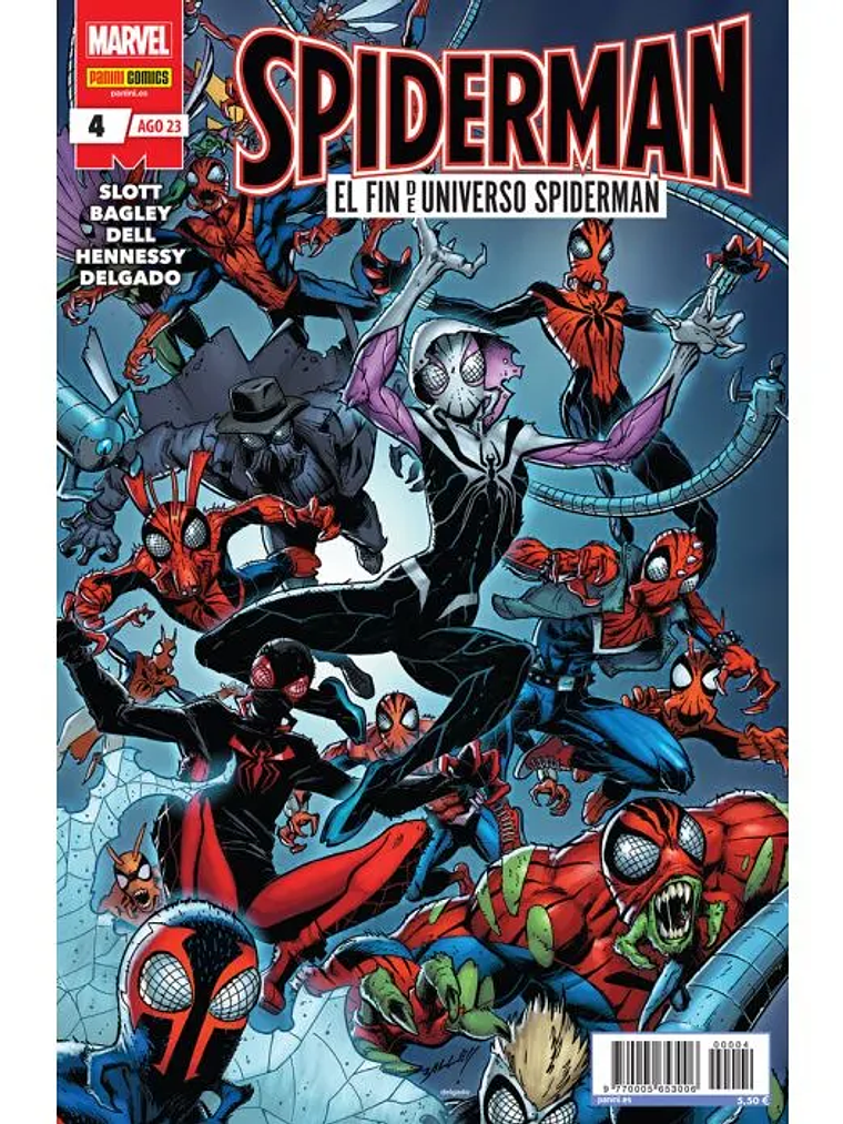 SPIDERMAN NUM. 04 SPIDERMAN V4 4 - PANINI ESPANA 1