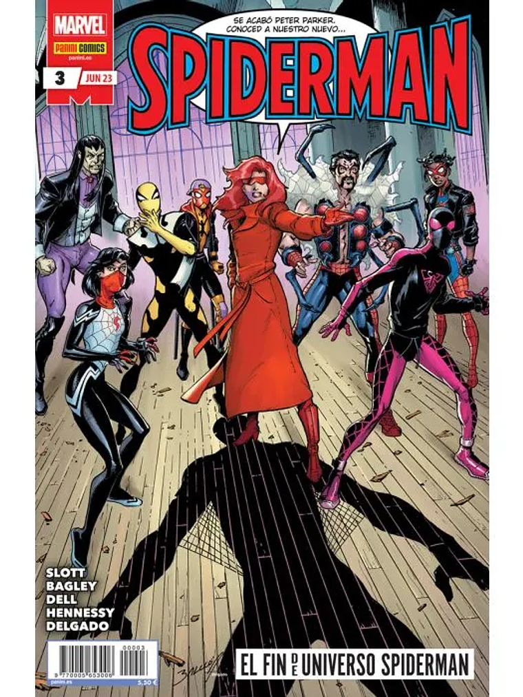 SPIDERMAN NUM. 03 SPIDERMAN V4 3 - PANINI ESPANA 1