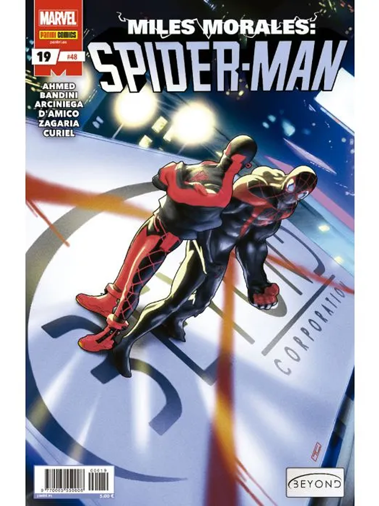 MILES MORALES: SPIDERMAN 19 - PANINI ESPANA 1