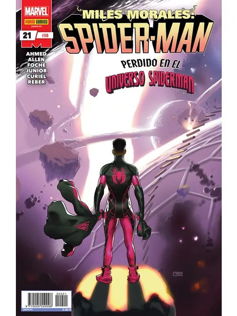 MILES MORALES: SPIDERMAN 21 - PANINI ESPANA 1