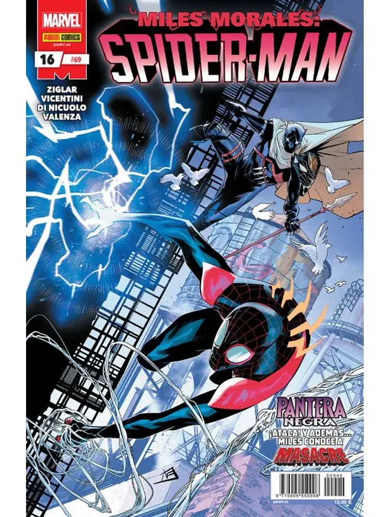 MILES MORALES: SPIDERMAN 16 - PANINI ESPANA 1