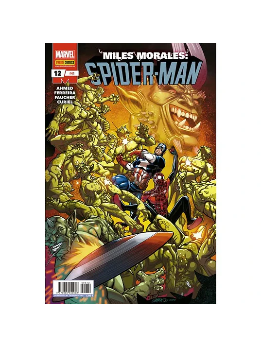 MILES MORALES: SPIDERMAN 12 - PANINI ESPANA 1