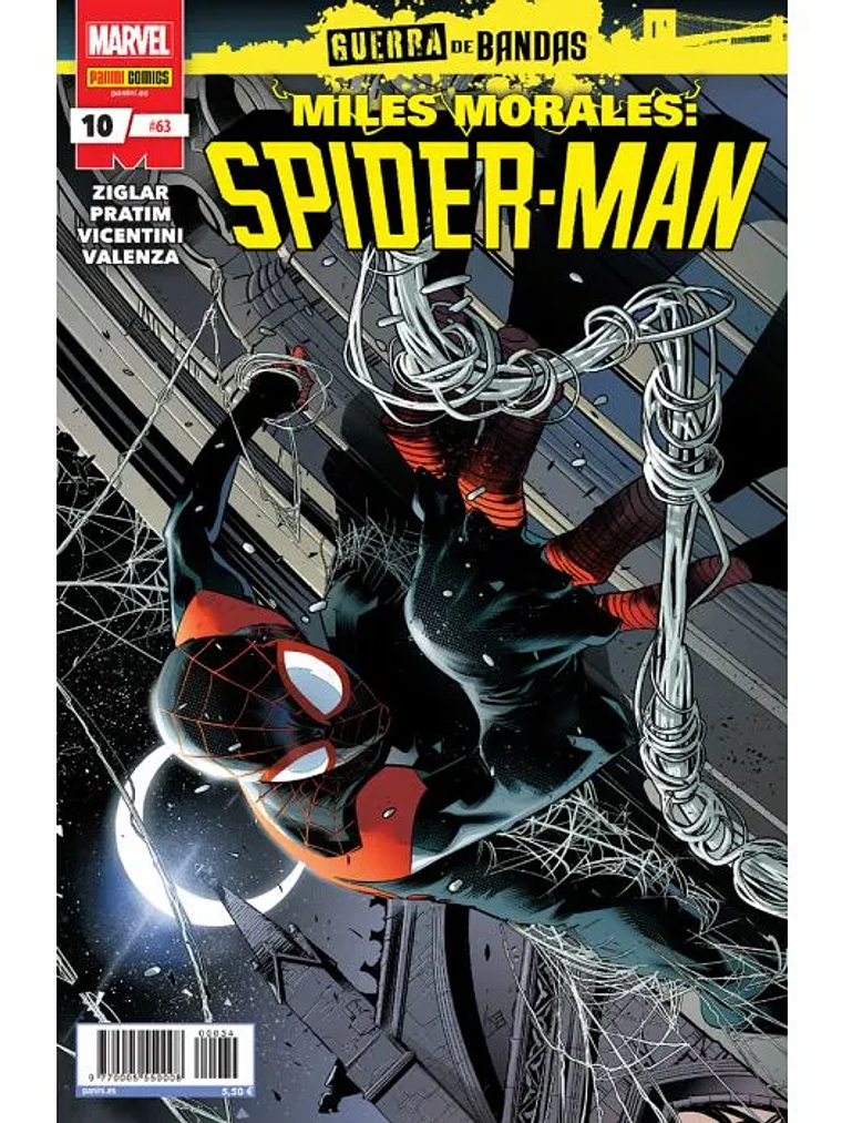 MILES MORALES: SPIDERMAN 10 - PANINI ESPANA 1