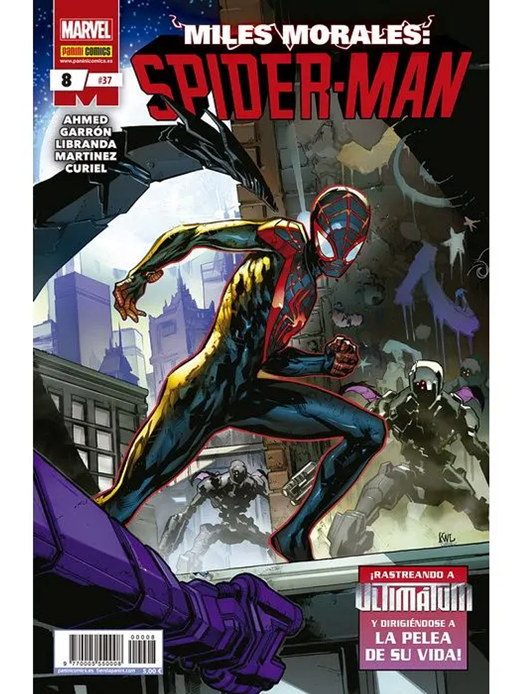 MILES MORALES: SPIDERMAN 08 - PANINI ESPANA 1