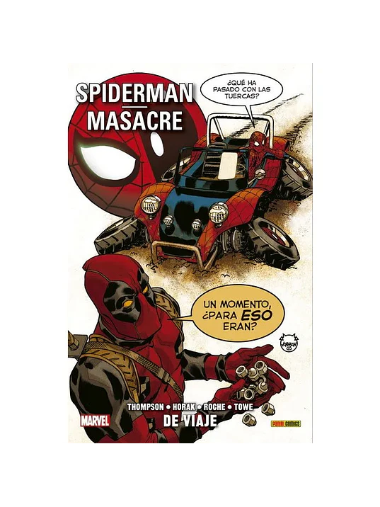 SPIDERMAN-MASACRE: DE VIAJE - PANINI ESPANA 1