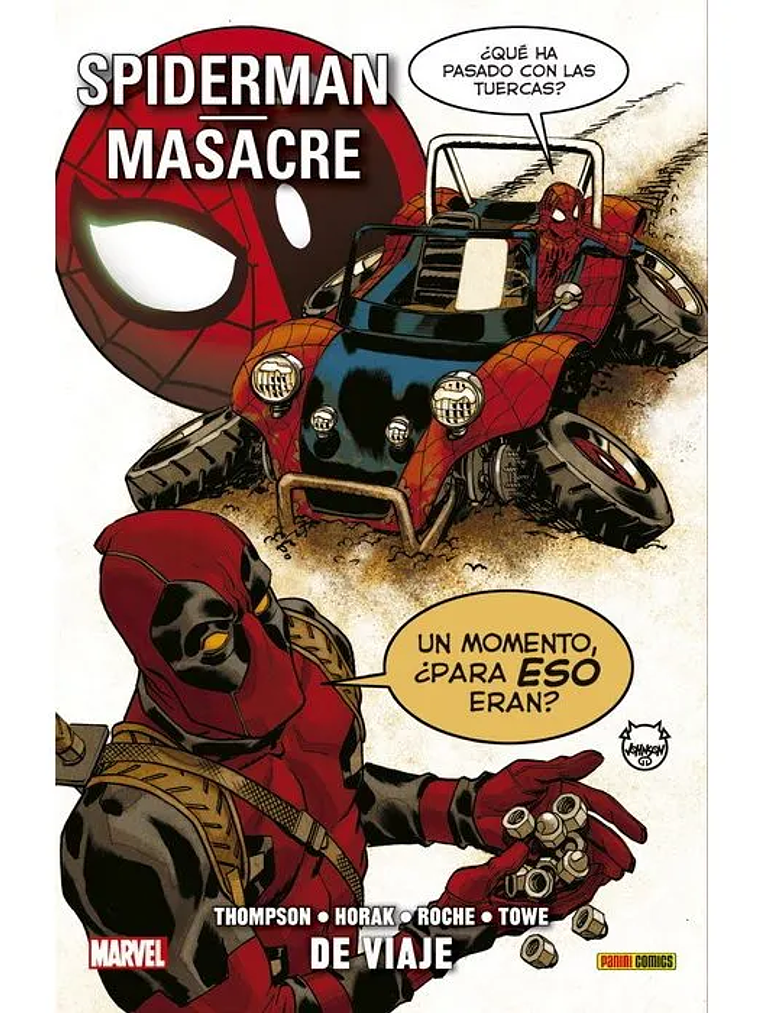 SPIDERMAN-MASACRE: DE VIAJE - PANINI ESPANA 1