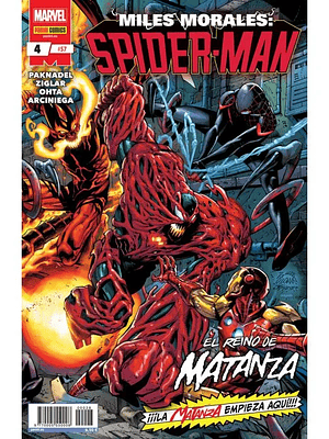MILES MORALES: SPIDERMAN 04 - PANINI ESPANA