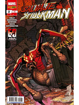 SALVAJE SPIDERMAN 02 DE 3 - PANINI ESPANA
