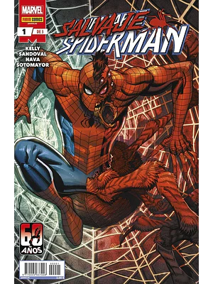 SALVAJE SPIDERMAN 01 DE 3 - PANINI ESPANA