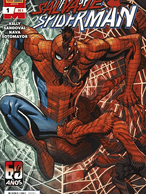 SALVAJE SPIDERMAN 01 DE 3 - PANINI ESPANA