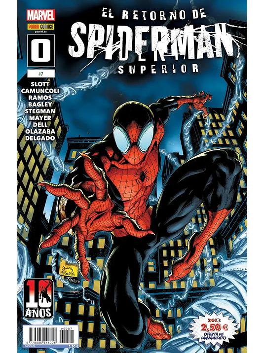SPIDERMAN SUPERIOR NUM. 0 V1 7 - PANINI ESPANA 1