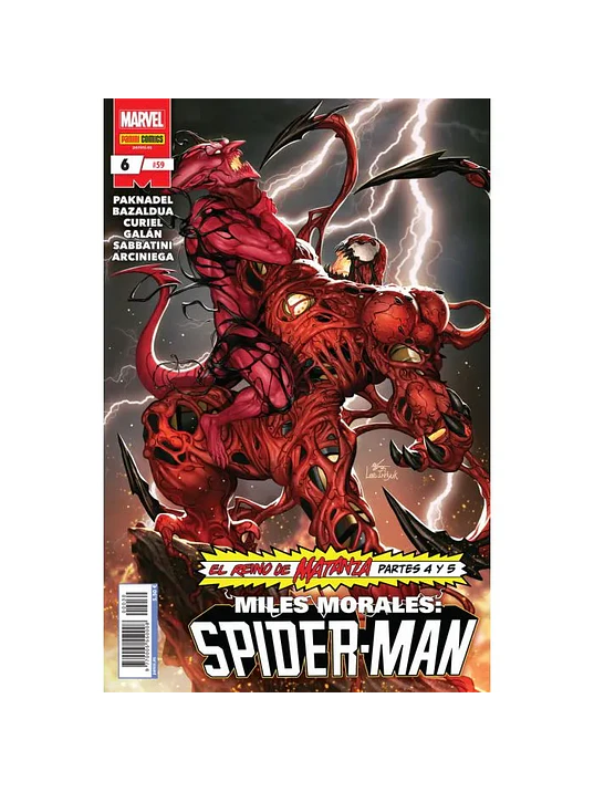 MILES MORALES: SPIDERMAN 2023 NUM. 06 - PANINI ESPANA 1