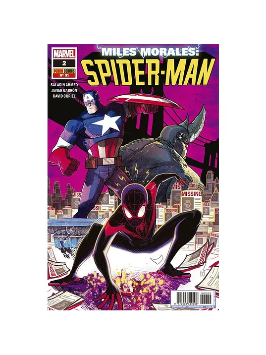 MILES MORALES: SPIDERMAN 2023 NUM. 02 - PANINI ESPANA 1