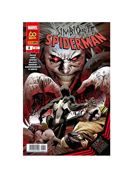 REY DE NEGRO: SIMBIONTE SPIDERMAN 03 - PANINI ESPANA 1