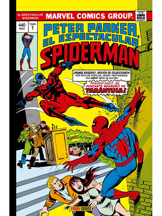 PETER PARKER, EL ESPECTACULAR SPIDERMAN 01. MARVEL GOLD - PANINI ESPANA 1