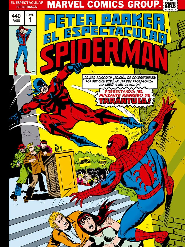 PETER PARKER, EL ESPECTACULAR SPIDERMAN 01. MARVEL GOLD - PANINI ESPANA 1