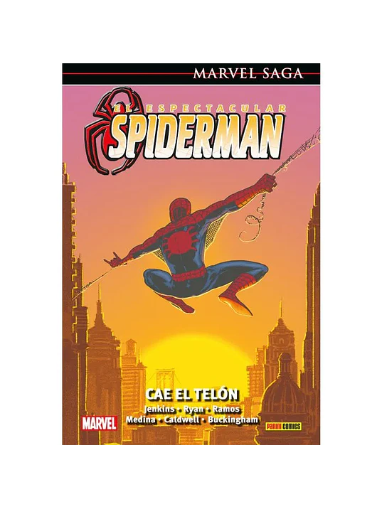 EL ESPECTACULAR SPIDERMAN 04: CAE EL TELÓN. MARVEL SAGA - PANINI ESPANA 1