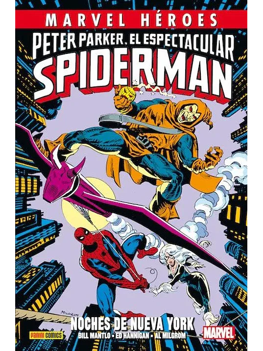 PETER PARKER, EL ESPECTACULAR SPIDERMAN: NOCHES DE NUEVA YORK. MARVEL HEROES - PANINI ESPANA 1