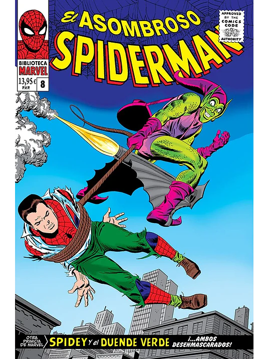 BIBLIOTECA MARVEL 48. EL ASOMBROSO SPIDERMAN 08 - PANINI ESPANA 1