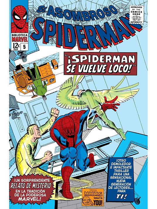 BIBLIOTECA MARVEL 32. EL ASOMBROSO SPIDERMAN 05 - PANINI ESPANA 1