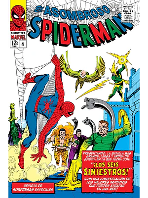 BIBLIOTECA MARVEL 22. EL ASOMBROSO SPIDERMAN 04 - PANINI ESPANA
