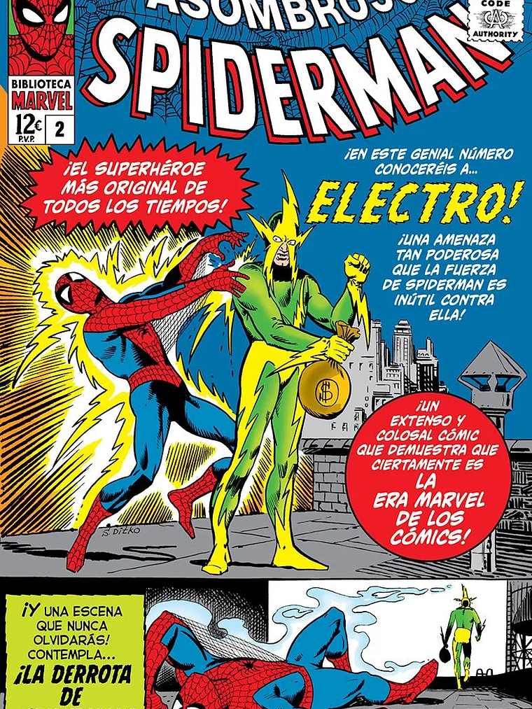 BIBLIOTECA MARVEL 10 EL ASOMBROSO SPIDERMAN 02 - PANINI ESPANA 1