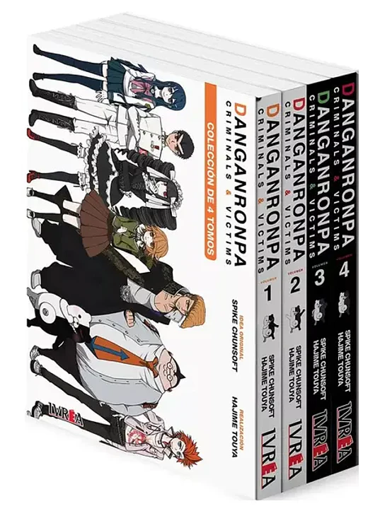 DANGANRONPA: CRIMINALS AND VICTIMS PACK 1 AL 4 1