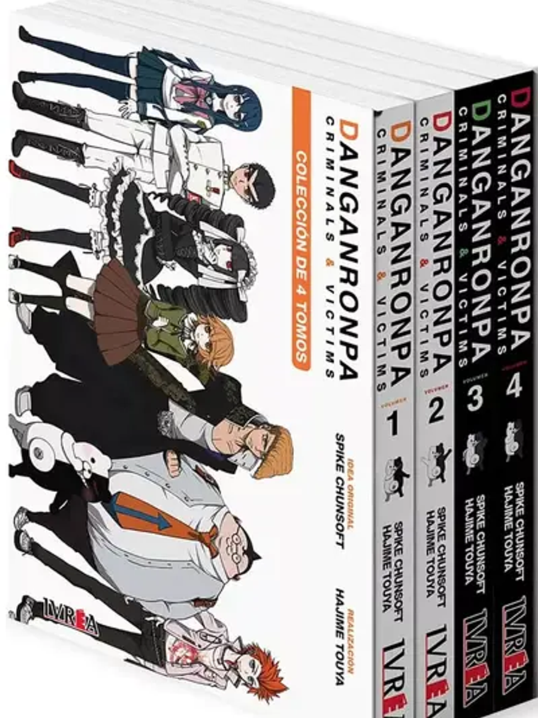 DANGANRONPA: CRIMINALS AND VICTIMS PACK 1 AL 4 1